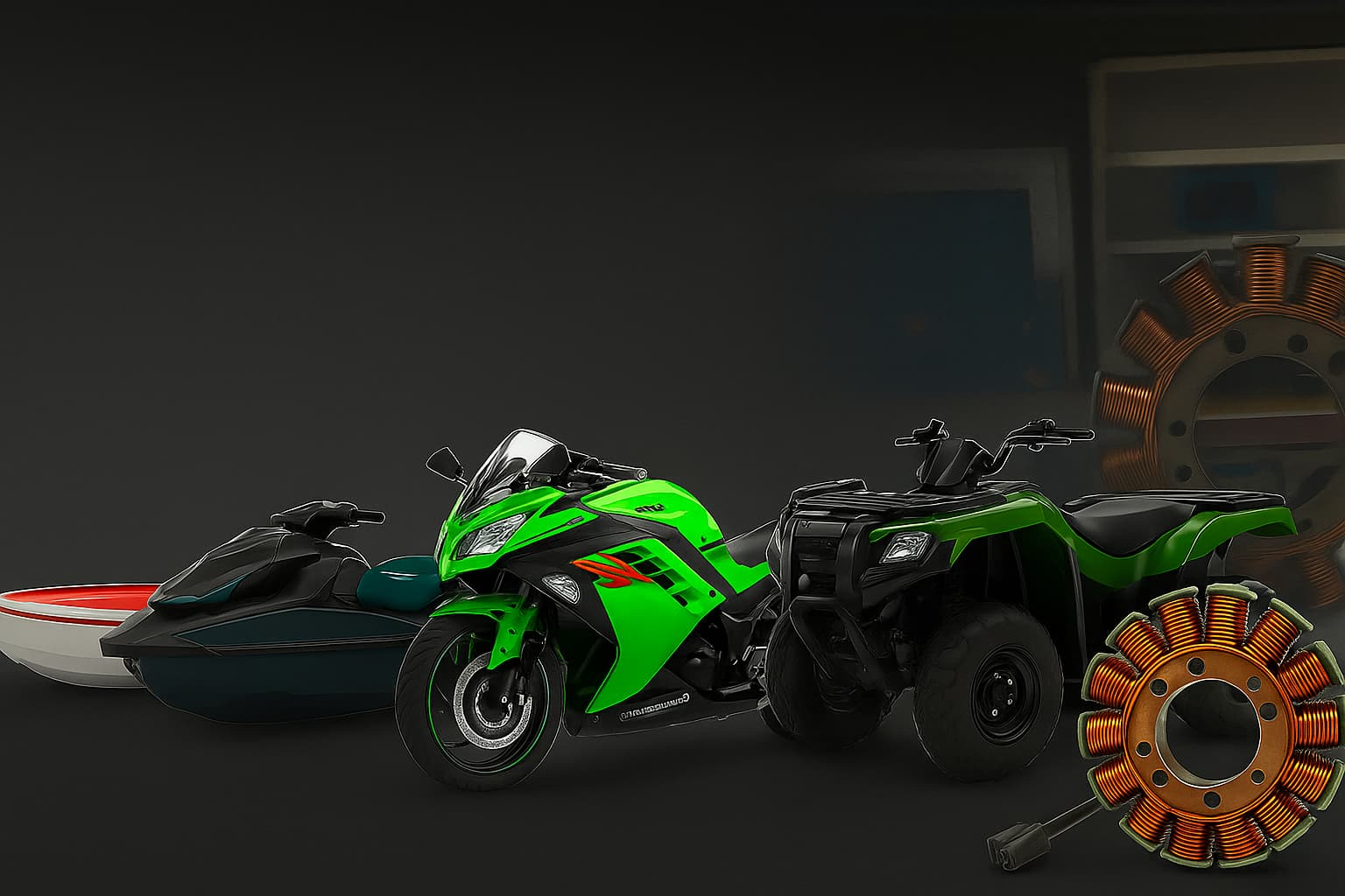 Cezar Motos - Rebobinagem e Elétrica de Motos, Quadriciclos, Barcos e Jet Skis